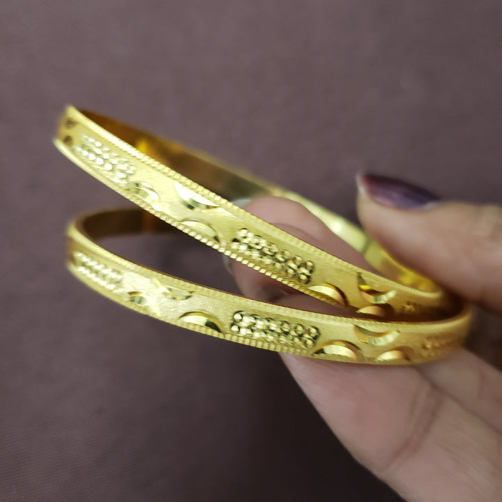Gold covering Bangles