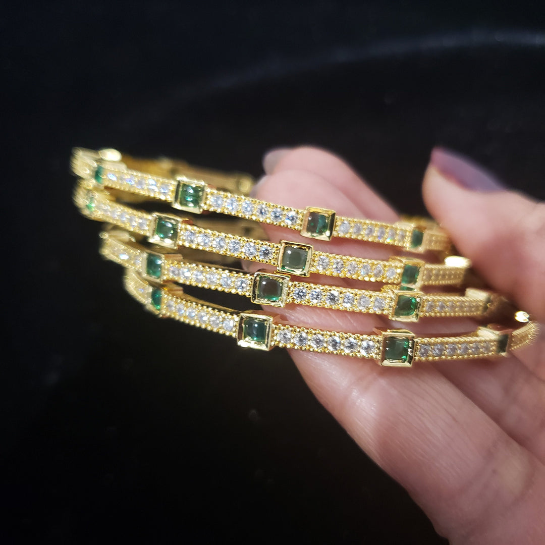 Green Bangles Set