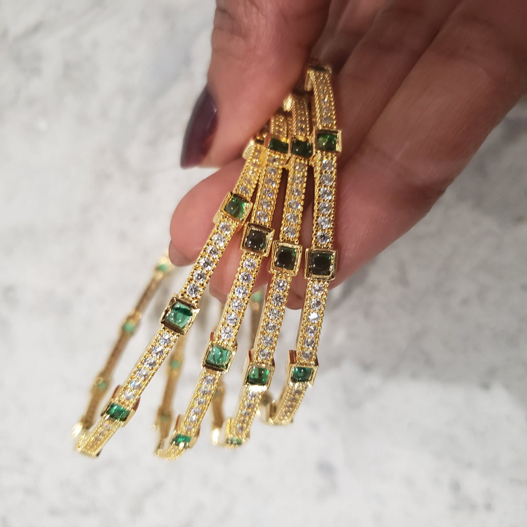 Green Bangles Set