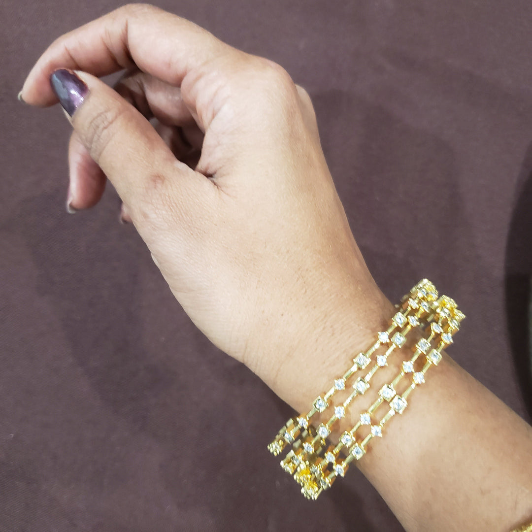 Diamond bangles Set