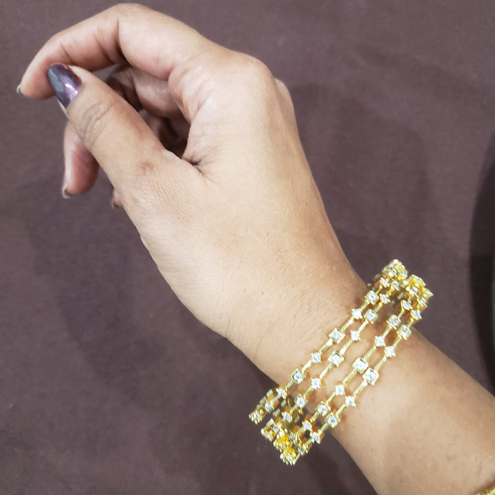 Diamond bangles Set