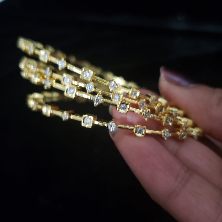 Diamond bangles Set