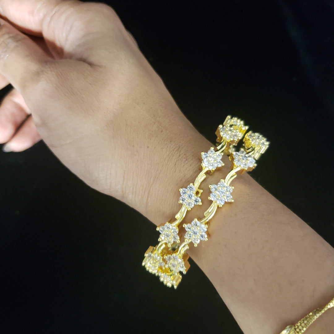 cz Bangles Set