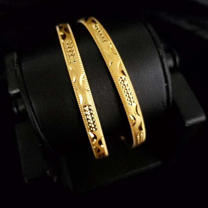 Gold covering Bangles