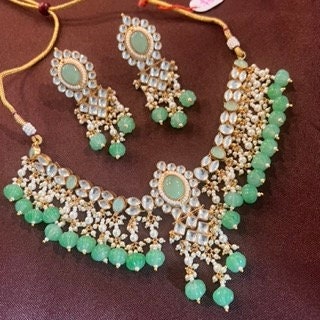Kundan beads Necklace