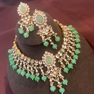 Kundan beads Necklace
