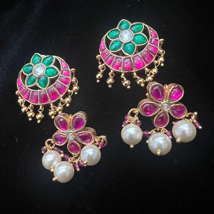 Kundan earrings