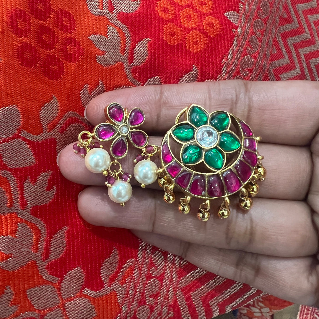 Kundan earrings