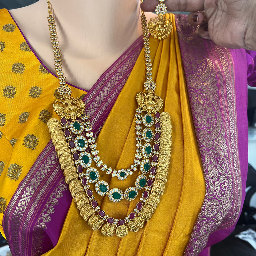 Kasu 3 layer Necklace