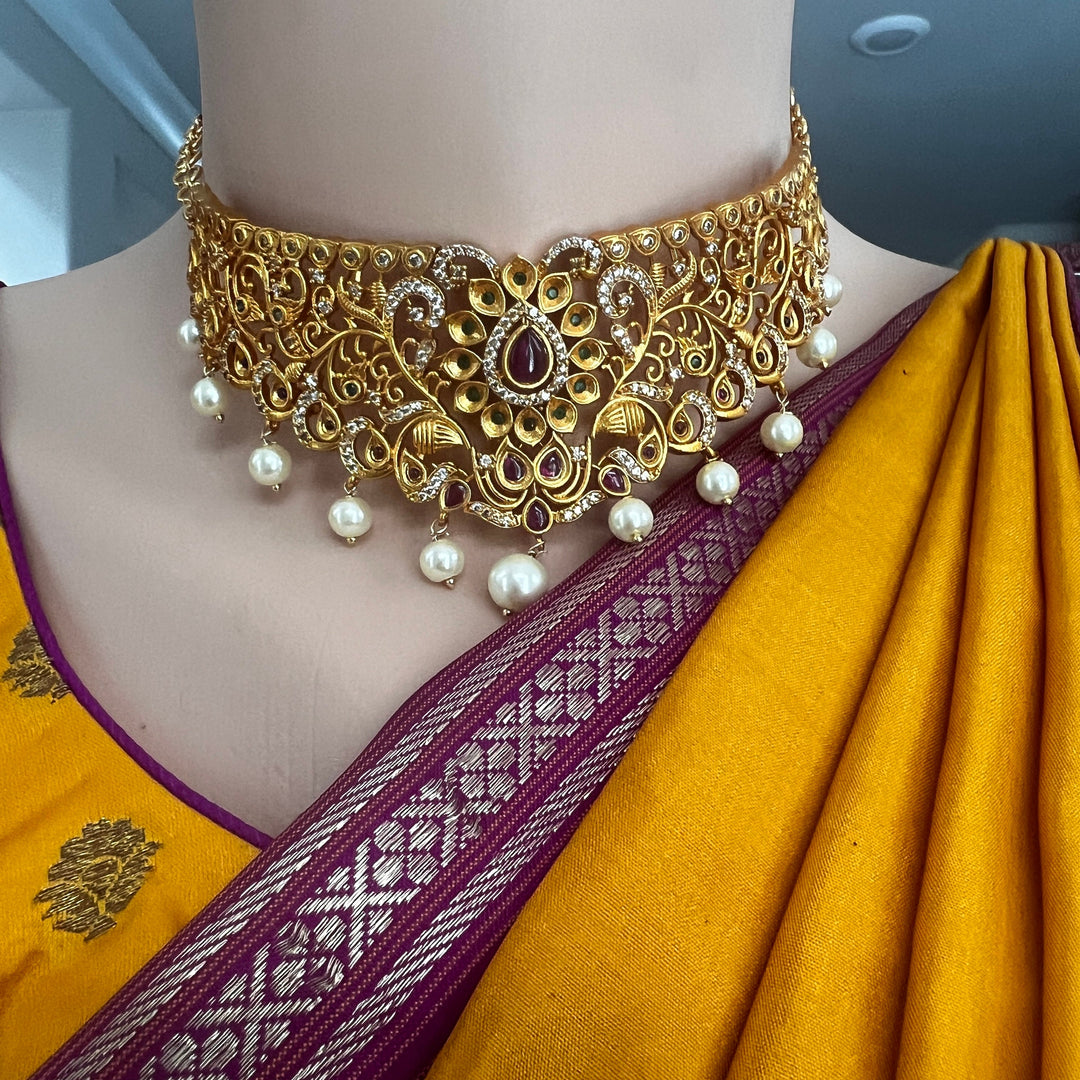 Matte Choker Necklace