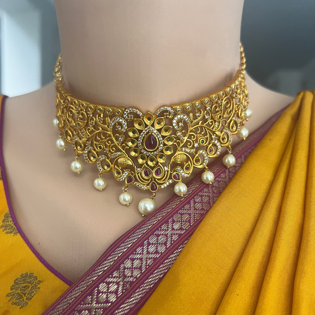 Matte Choker Necklace