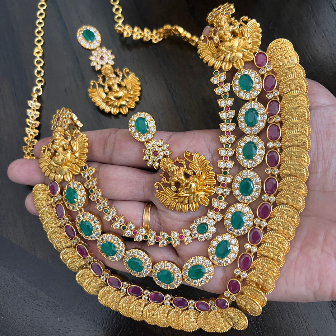 Kasu 3 layer Necklace