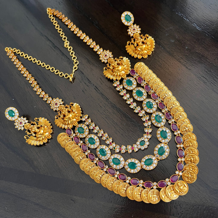 Kasu 3 layer Necklace