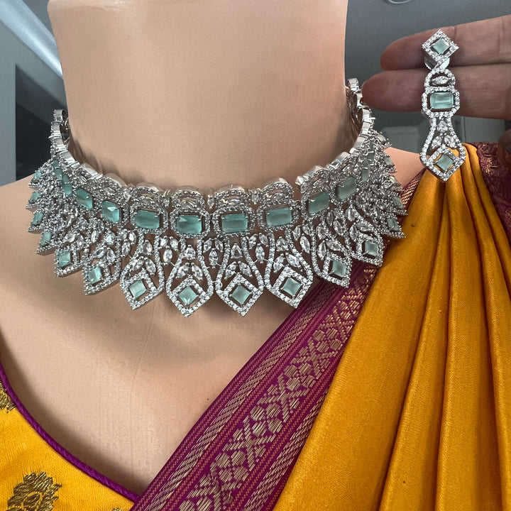 Green choker Necklace