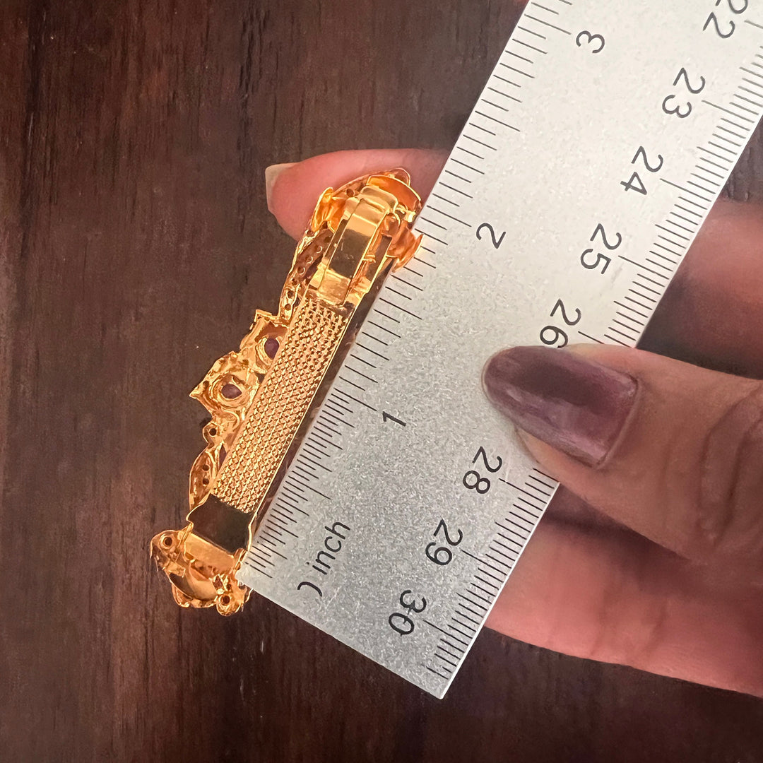 cz hair clips,