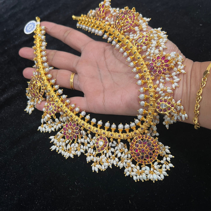 Silver guttapusalu necklace