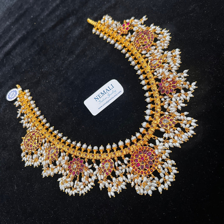 Silver guttapusalu necklace