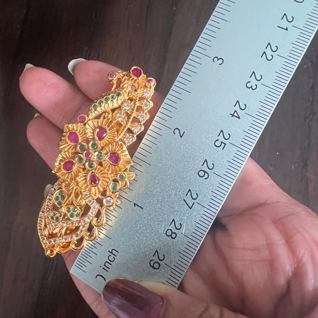 cz hair clips,