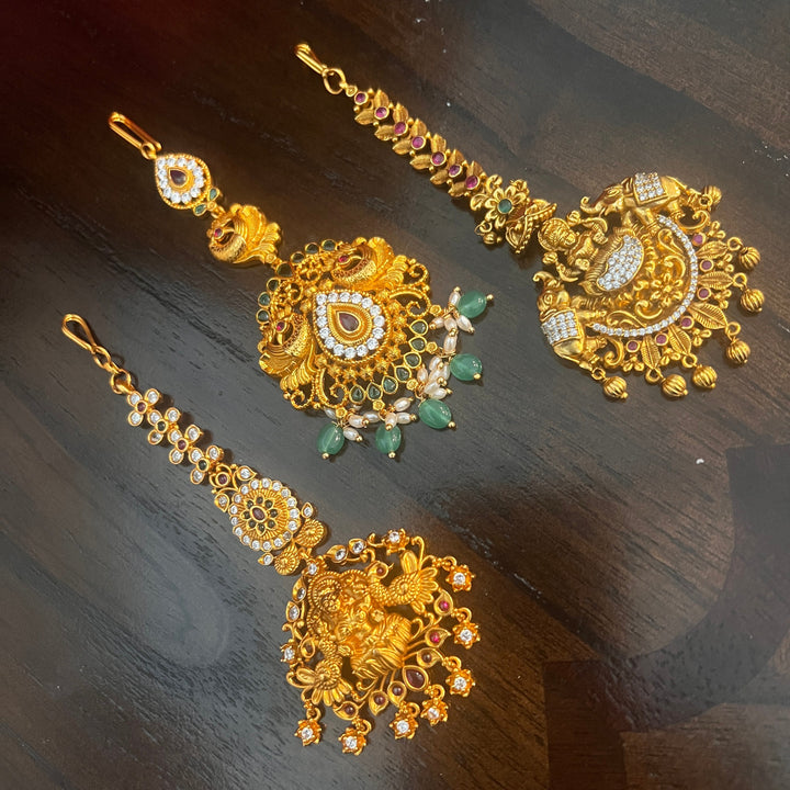 Temple pattern Tikka