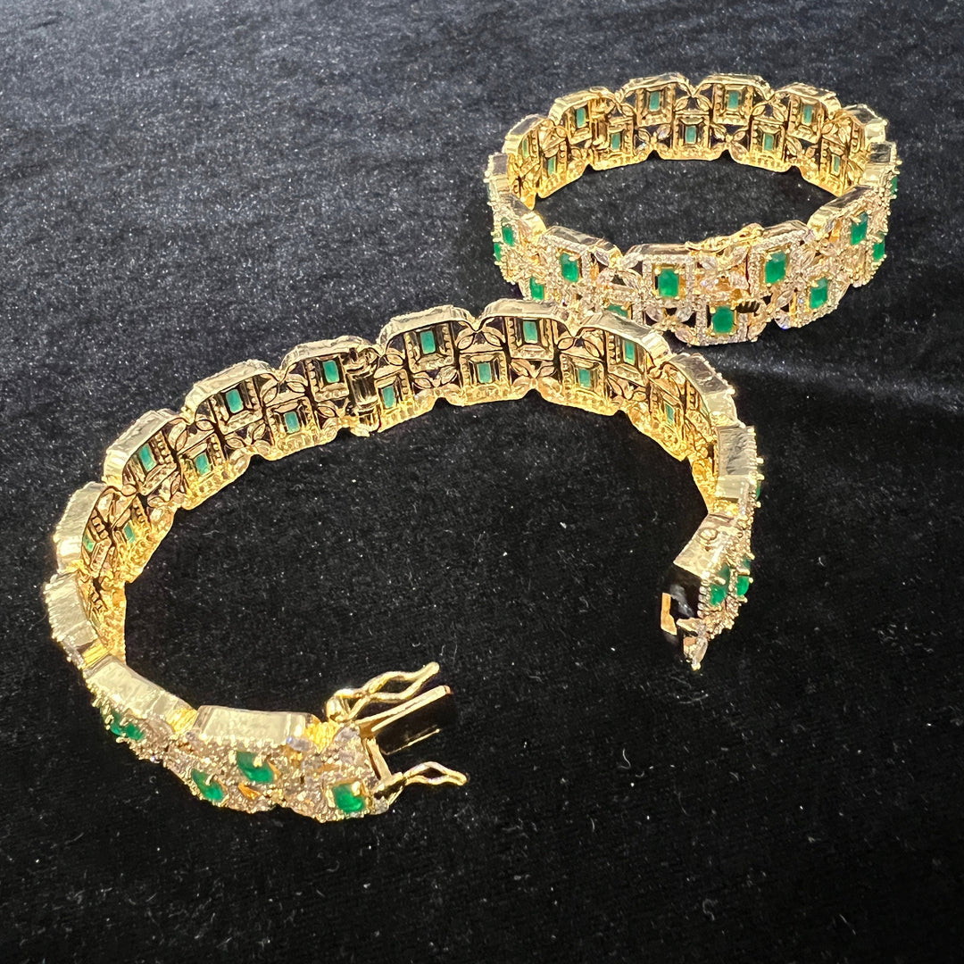 Green Bangles Set