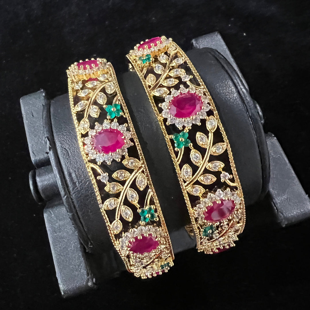 CZ Bangles Set