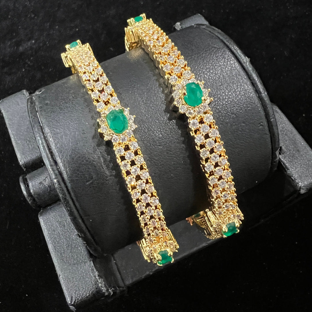 Green 2 Bangle set