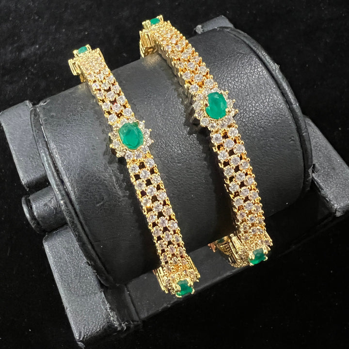 Green 2 Bangle set