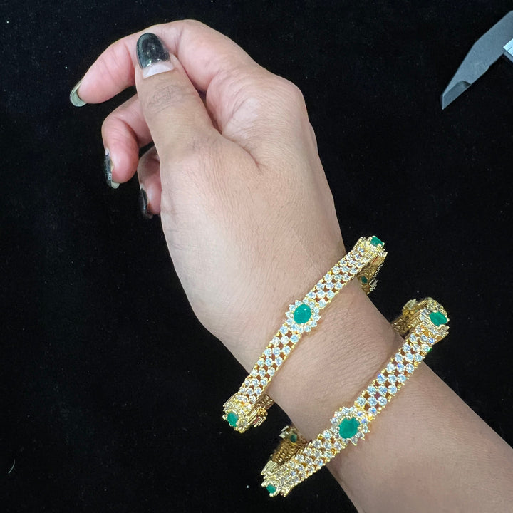 Green 2 Bangle set