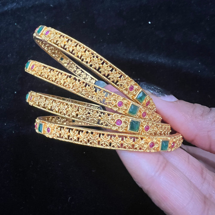 Matt 4 Bangle set