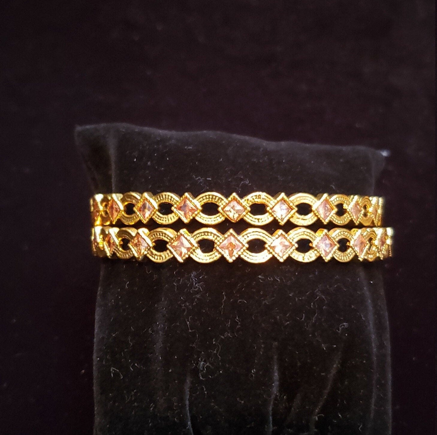 cz Traditional bangles – Nemali LLC