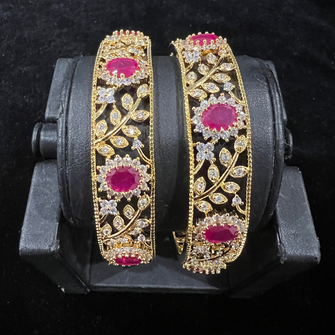 CZ Bangles Set
