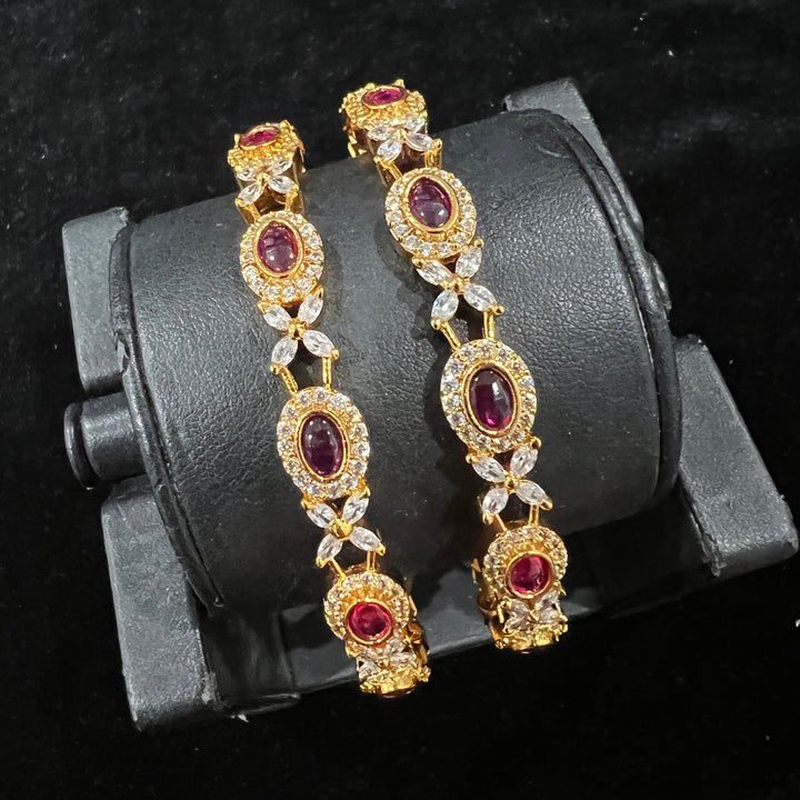 2.10 size Emerald Bangles
