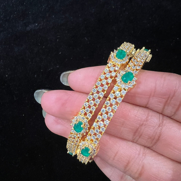 Green 2 Bangle set