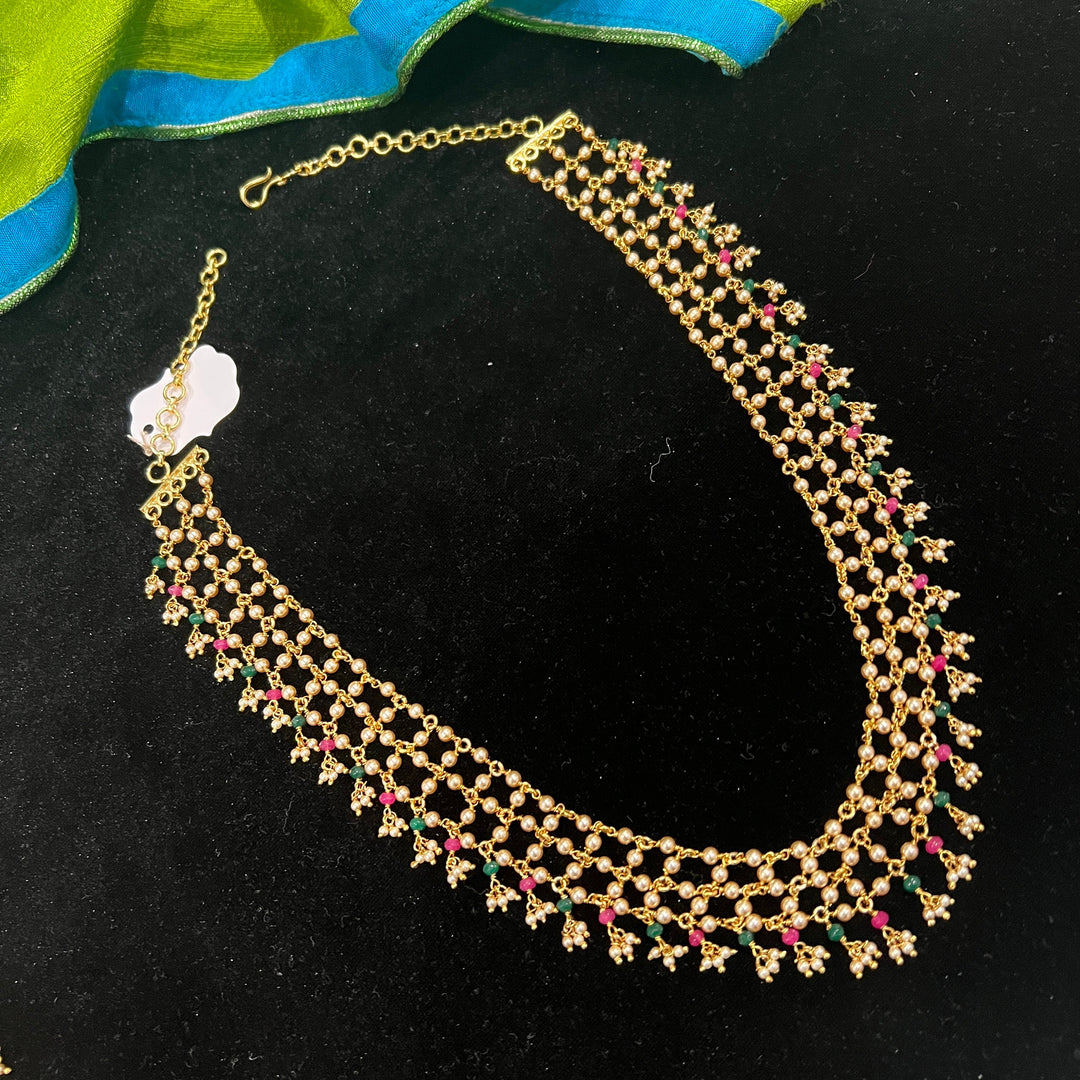 Pearl Silver necklace