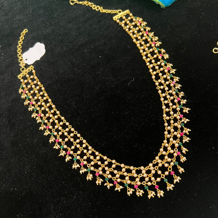 Pearl Silver necklace