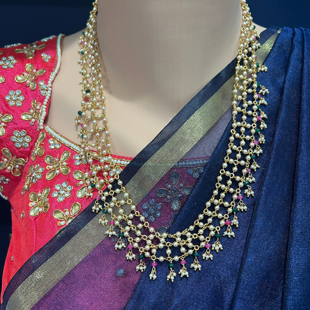 Pearl Silver necklace