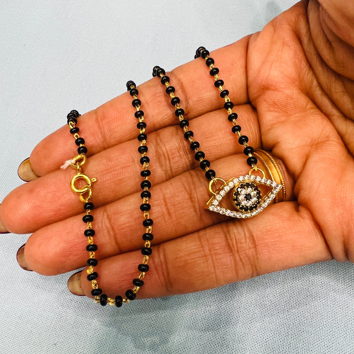 Evil eye Black Beads