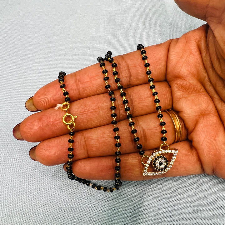 Evil eye Black Beads