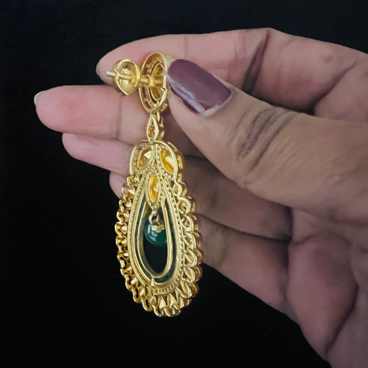 Moissonite  chandbali
