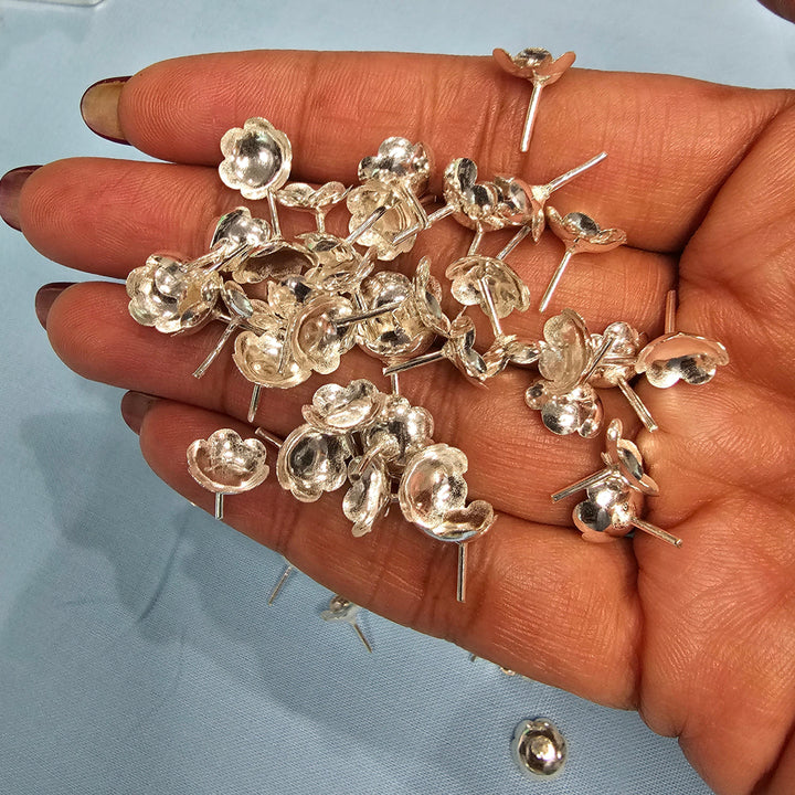 Pure Silver 108 flowers