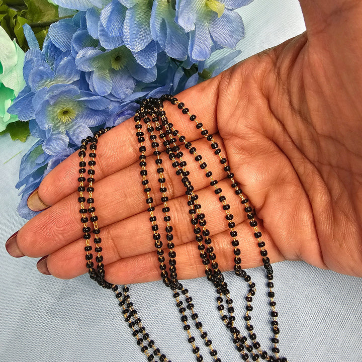 Black Beads necklace
