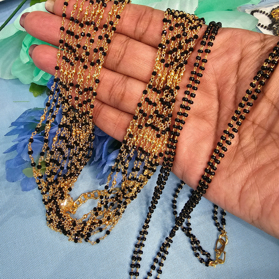 Black Beads necklace