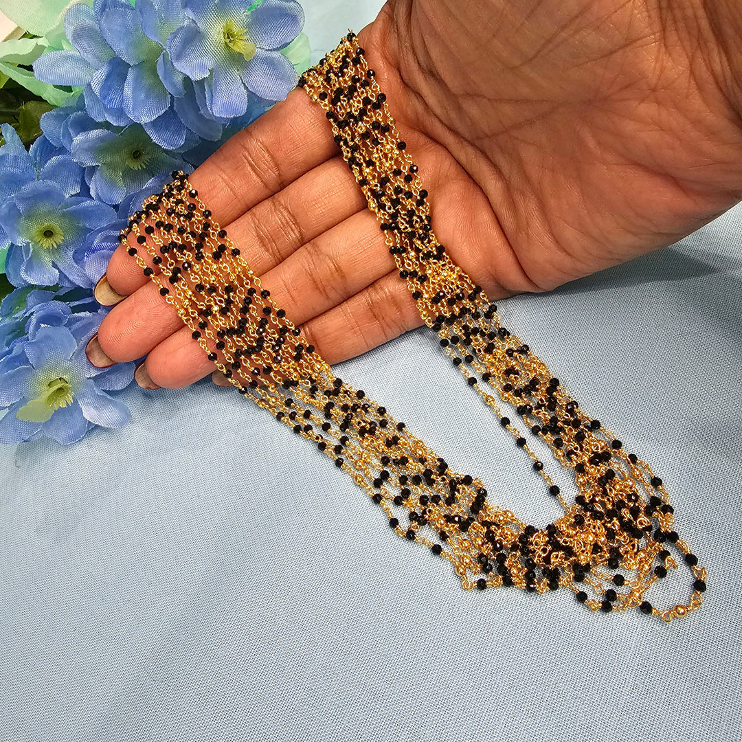 Black Beads necklace