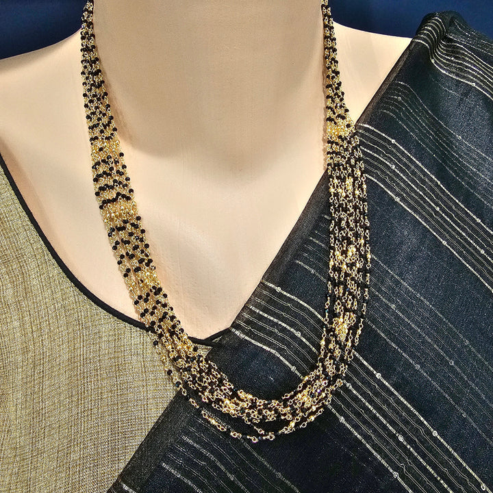 Black Beads necklace
