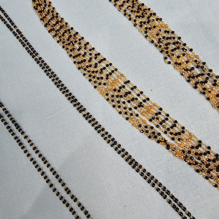 Black Beads necklace