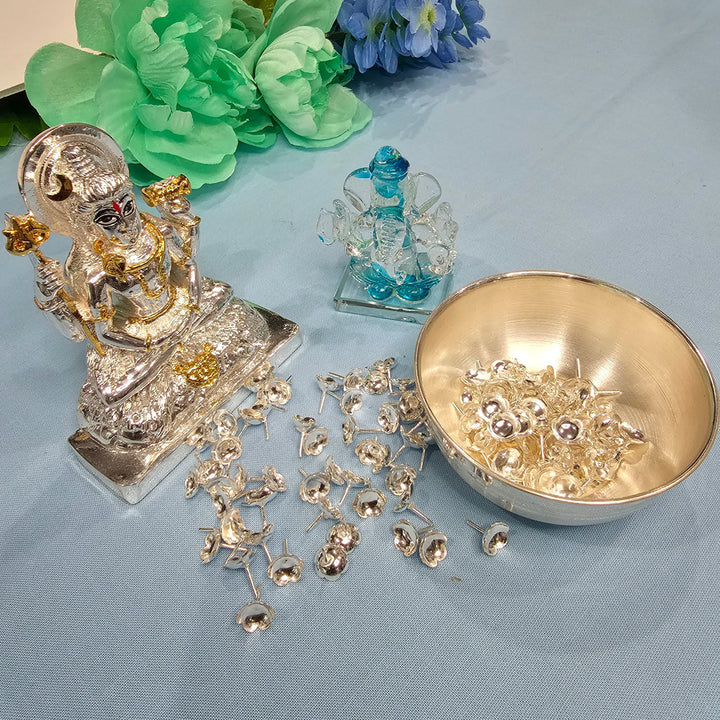 Pure Silver 108 flowers