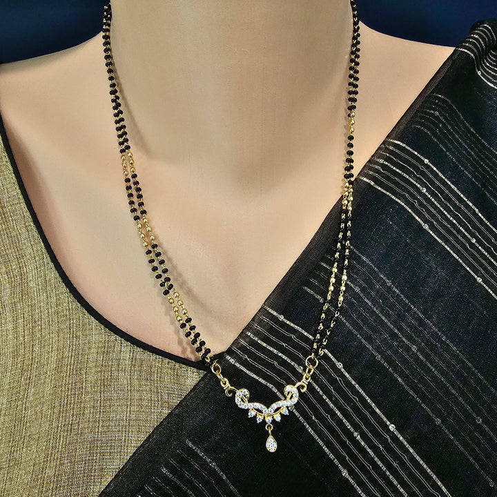 Short Black Beads