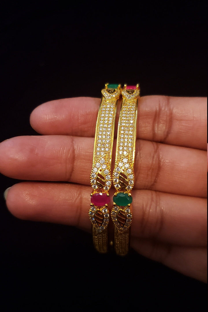 Micro stone CZ Bangles