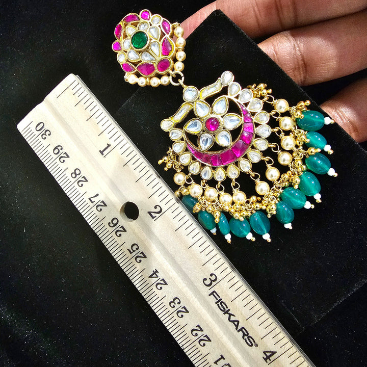 Silver Kunan Chandbali