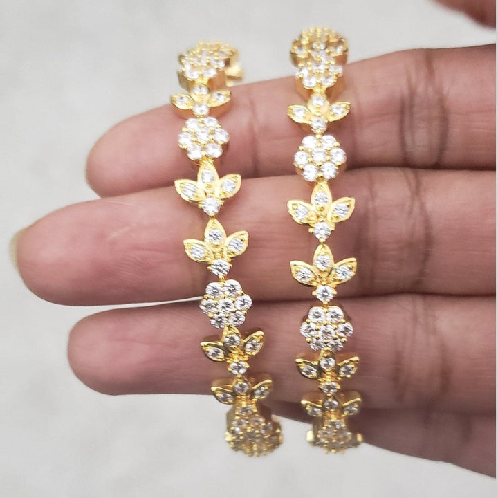 cz 2 Bangle set